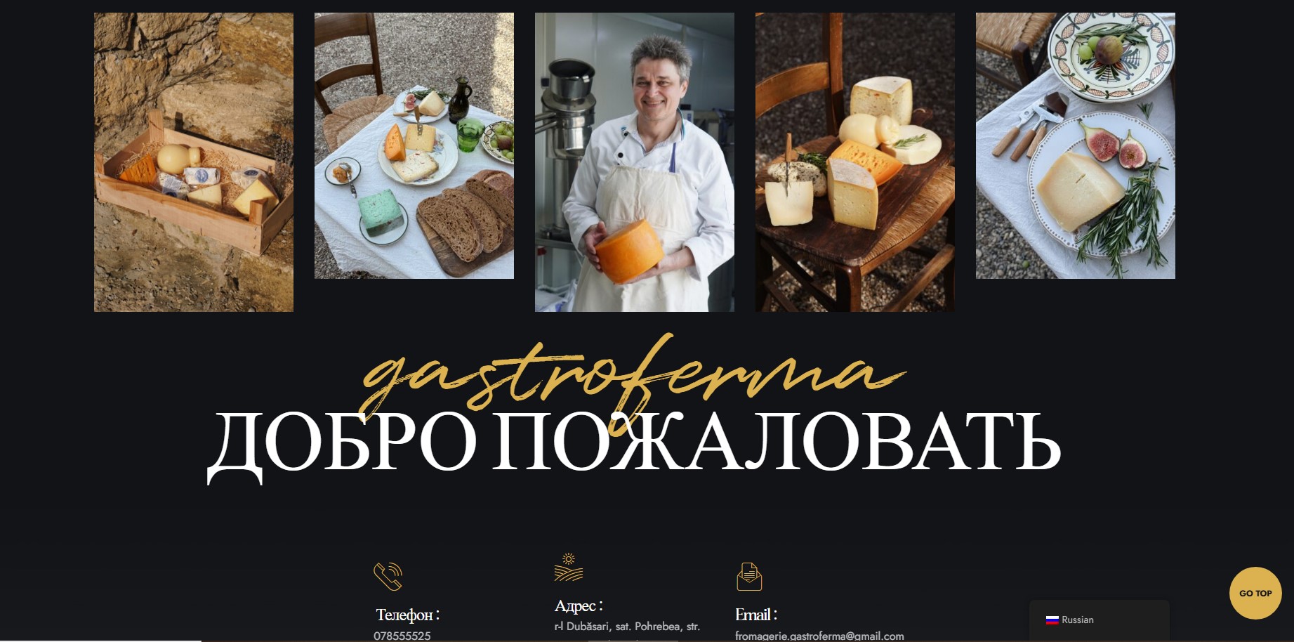 amoCRM интеграция gastroferma.com