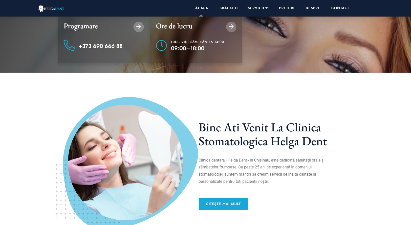 Development and Promotion of helgadent.md