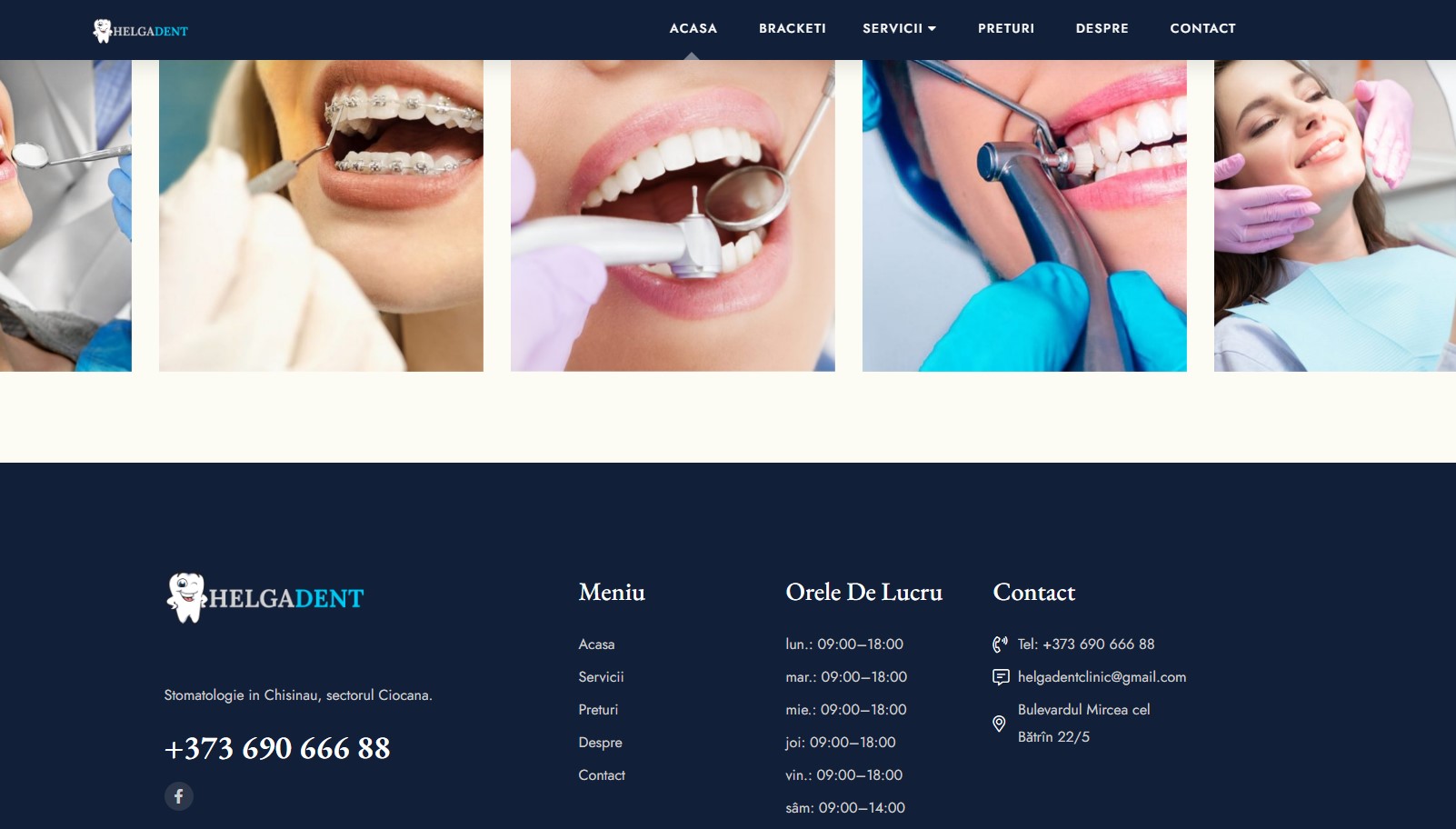 Development and Promotion of helgadent.md