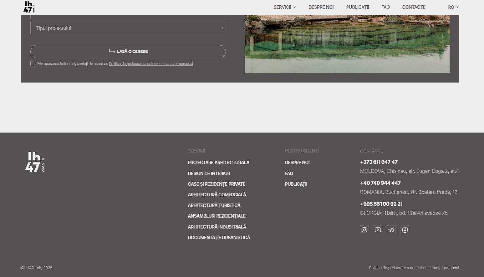 Внутренняя SEO-оптимизация сайта lh47arch.com