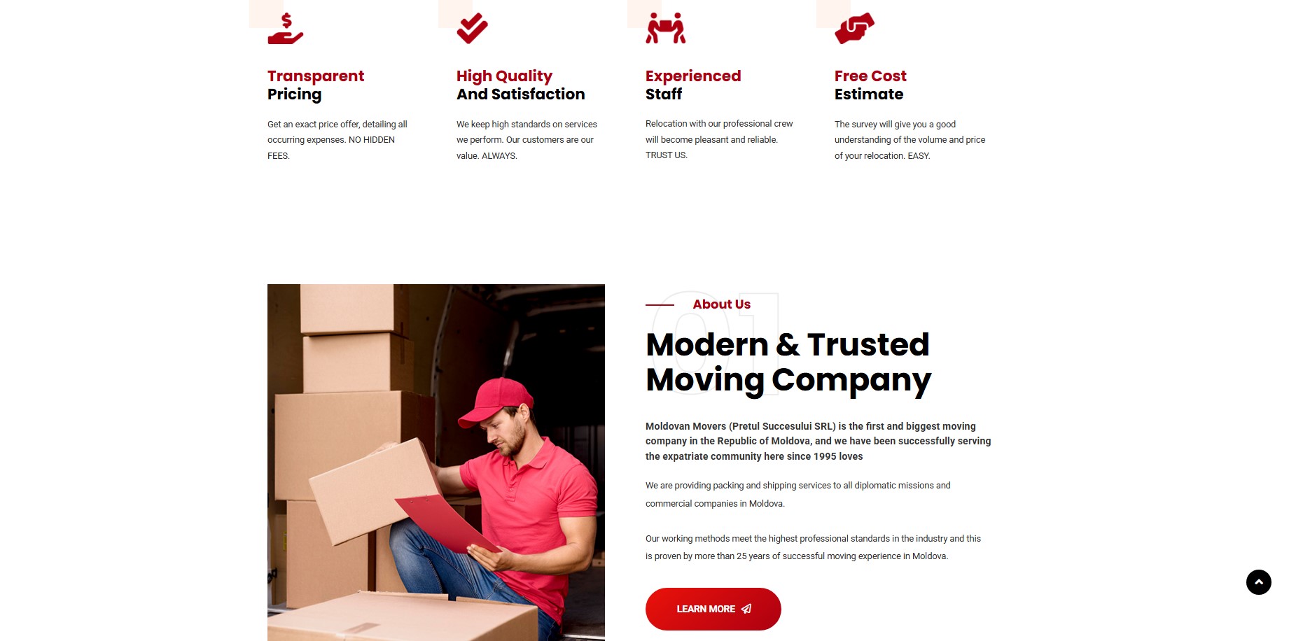 Optimizarea SEO a site-ului movers.md