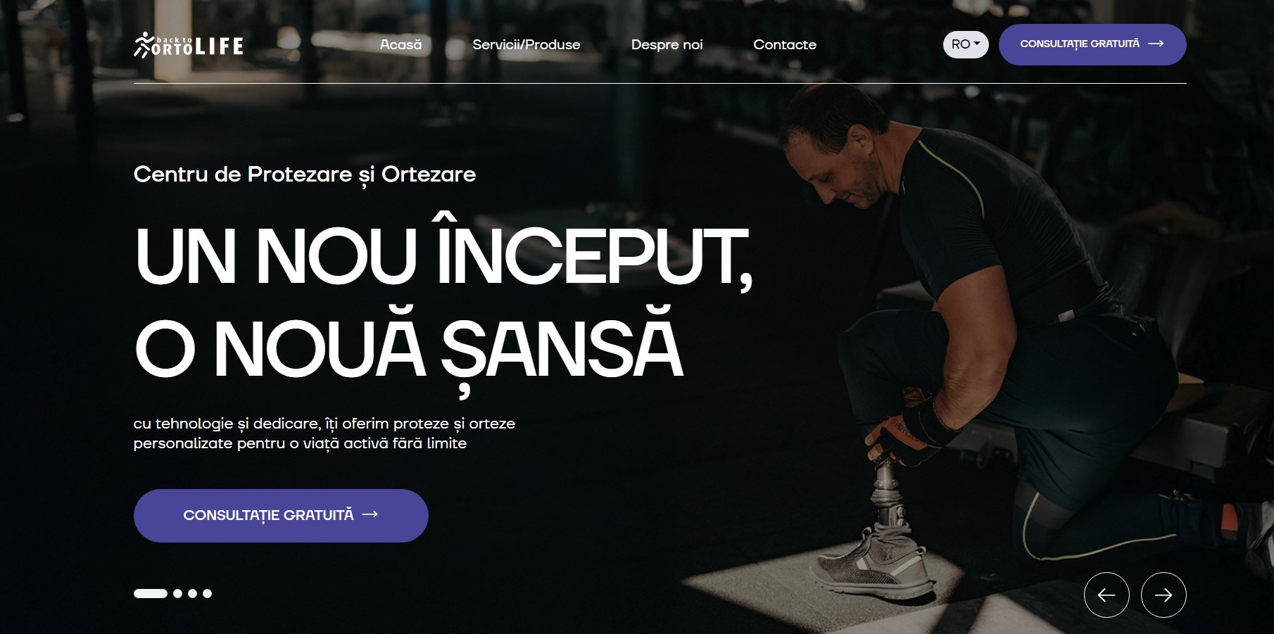 Front-End Development and Technical Improvements for ortolife.md