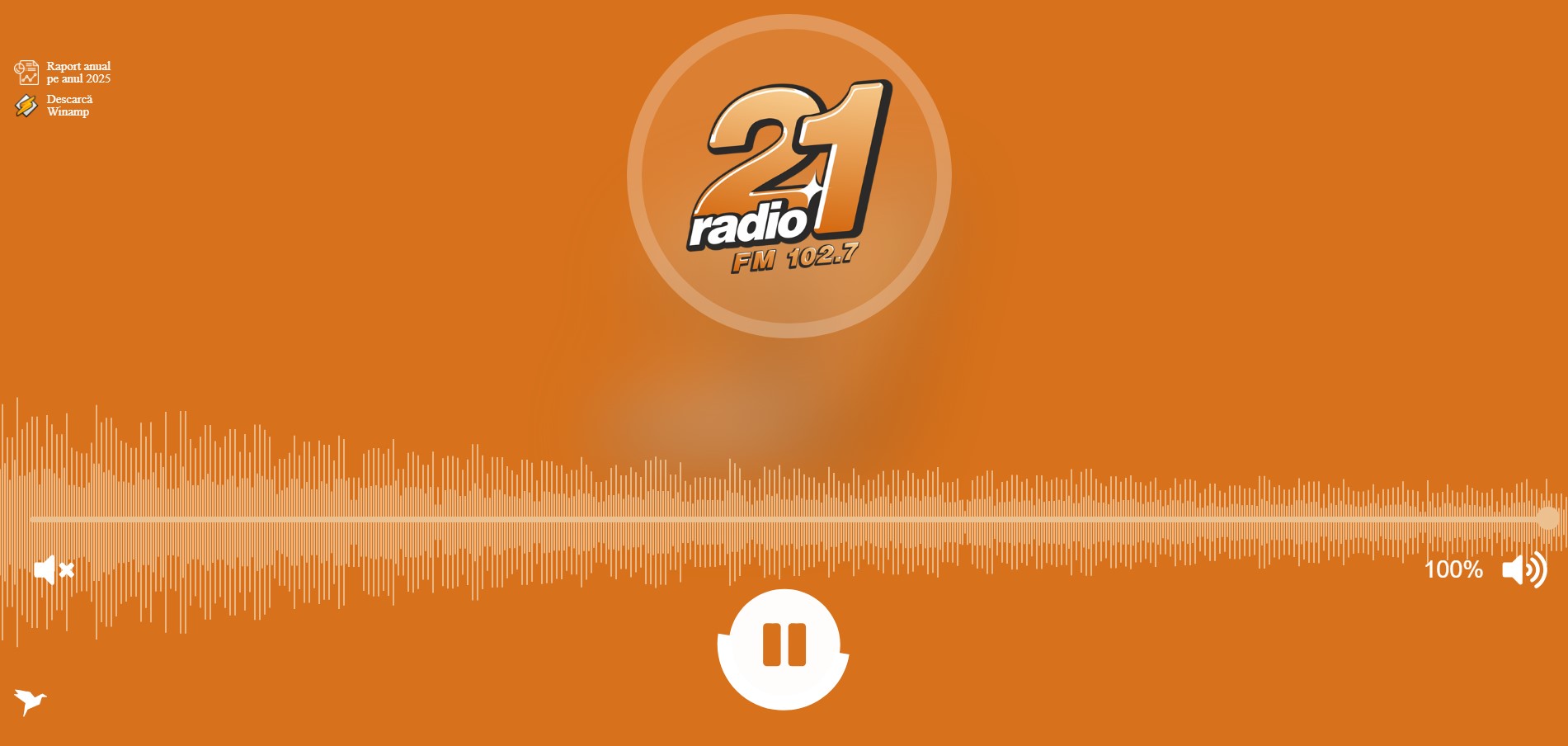 Разработка сайта radio21.md
